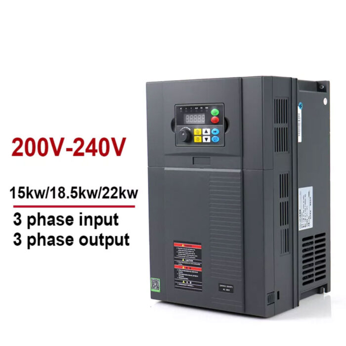 Variable Frequency Drive VFD Inverter & Converter 220V 15KW 18.5KW 22KW ...
