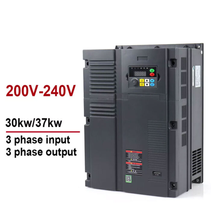 Variable Frequency Drive VFD Inverter & Converter 220V 30KW 37KW Input ...